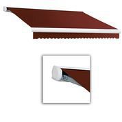 Victoria 14 ft. Manual Retractable Luxury Cassette Awning (10 ft. Projection) in Terra Cotta