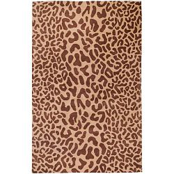 Alhambra Tan Wool 5 Ft. x 8 Ft. Area Rug