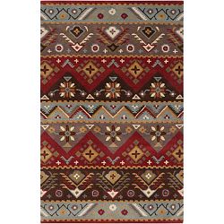 Dillon Rust Wool 8 Ft. x 10 Ft. Area Rug