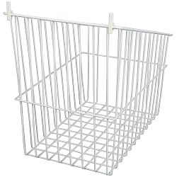 Tip-Out Wire Hamper Single Pack- 13.5 Inches Wide