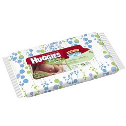 Huggies Natural Care Unscented Baby Wipes 16ct. Travel Pack