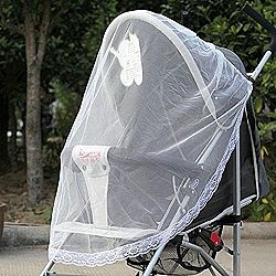 Mosquito Netting for Strollers Stylish Useful Safe Protector Stroller Infants Baby Mesh Fly Bee Insect Bug Cover Mosquito Net