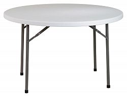 48-inch Round Resin Multi Purpose Patio Table