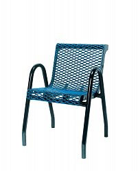 Commercial Food Court Chair in Blue