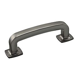 Transitional Metal Pull - Antique Nickel - 76 Mm C. To C.