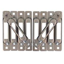Stainless Steel Snap-Loc E-Track Single 10 Pack