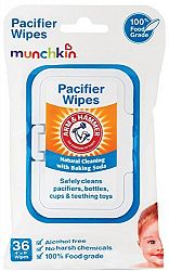 Munchkin Arm & Hammer Pacifier Wipes - 1 Packs of 36 Wipes (Total 36 Count)