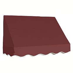 Ottawa 3 ft. Window / Entry Awning (24-inch Projection) in Burgundy