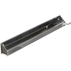 Steel Sink Front Tray With Stops- 32.625 Inches Wide