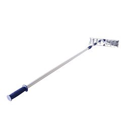 21-Foot Twist-N-Lock Telescoping Snow Shovel Roof Rake With 6-Inch By 25-Inch Aluminum Blade