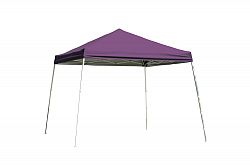10 ft. x 10 ft. Sport Pop-Up Canopy with Slant Legs & Purple Cover