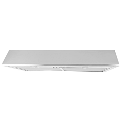 5 Inch Stainless Steel 280CFM Range Hood with 2 Aluminum Filters Includes 2 GU10 35 lights and Charcoal Filter.