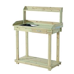 Chuch Wooden Potting Bench