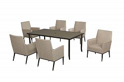 Aria 7pc Sling padded dining set