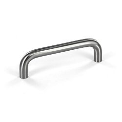 Contemporary Metal Pull - Brushed Nickel - 96 mm C. to C.