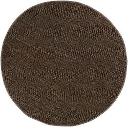 Icarus Chocolate 8 ft. x 8 ft. Round Indoor Area Rug