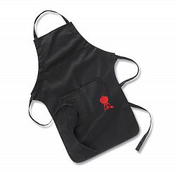 Apron Black with Red Kettle
