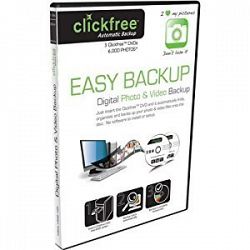 Clickfree Automatic Backup DVD Photo and Video Edition DVD100-3, 3-Pack