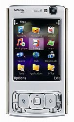 Nokia N95-3 NAM with U. S. 3G GSM Unlocked Quad-band Phone Silver Black