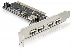 USB2.0 PCI card, 4+1 Port