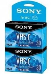 Sony TC 30VHGL - Premium - VHS-C tape - 2 x 30min