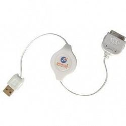 Emerge Re Trak ETIPODUSB - iPhone / iPod charging / data cable - USB - 97.5 cm