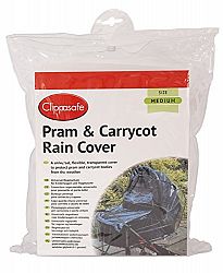 Clippasafe Universal Pram & Carrycot Rain Cover (Medium)