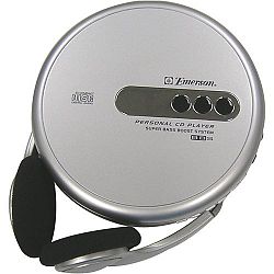 EMERSON HD7998SL PERSONAL CD PLAYER ELECTRONIC VOLUME CONTROLSVR