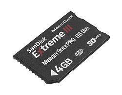 SanDisk Extreme III 4 GB Memory Stick Pro HG Duo H3C0E20TI-0510