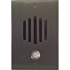 Channel Vision DP Door Speaker for Cat5 Intercom, Oil-Rubbed Bronze (DP-0252C)