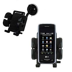 LG VX10000 Windshield Mount for the Car / Auto - Flexible Suction Cup Cradle Holder for the Vehicle