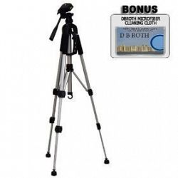 DB ROTH Deluxe 57-Inch Camera Tripod with Carrying Case for Fujifilm FinePix S5 PRO IS PRO Digital Cameras
