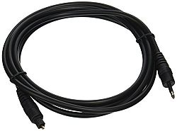 Monoprice 101557 6-Feet Optical Toslink to Mini Toslink M/M 5.0mm OD Molded Cable