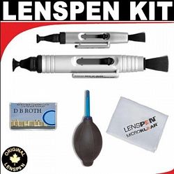 LENSPEN MiniPro II Lens Cleaning System + LENSPEN Digi-Klear LCD Display Screen Cleaning System + Deluxe DB ROTH Cleaning Package For The Samsung NV9, L310, L210, L110, L100 Digital Cameras