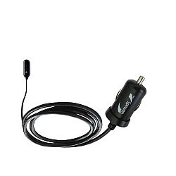 Mini 10W Car / Auto DC Charger for the Sony Ericsson MBR-100 Music Receiver with Gomadic Brand Power Sleep technology - Designed to last with TipExchange Technology