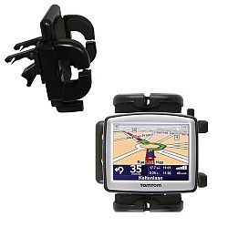 Innovative Vent Cradle Vehicle Mount for the TomTom ONE V4 - Adjustable Vent Clip Holder for Most Car / Auto Vent Systems