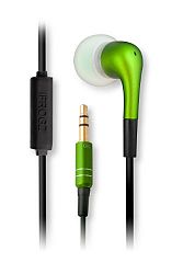 Earpollution EP-LB-MIC-GREEN Luxe MicroBud with Mic, Retail Packaging (Green)