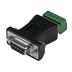 StarTech. com RS422 RS485 Serial DB9 to Terminal Block Adapter - serial adapter