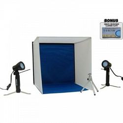 Portable Lighting Studio Ideal For Jewlery, Electronics, Collectables And More For The Olympus PEN E-P1 Digital Camera