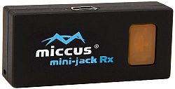 Miccus Mini-jack RX: Bluetooth Music Receiver pair it with Phones, Tablets, PCs and Apple Devices