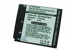 Battery for Kodak EasyShare V570, 3.7V, 720mAh, Li-ion