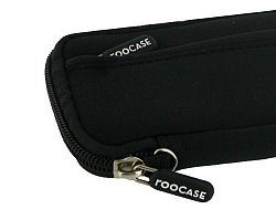 rooCASE (Jet Black) Neoprene Sleeve Case for Nextar X3-01 3.5-inch