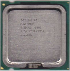 Lot of 2 Intel Pentium 4 540 3.20GHz 1M/800MHz SL7KL Socket 775/T CPU Processors