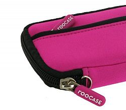 rooCASE (Pretty Hot Pink) Neoprene Sleeve Case for Olympus Stylus 730 Digital Camera Silver