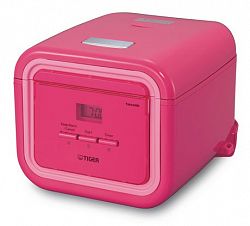 Tiger Microcomputer Controlled Rice Cooker 3Cups Pink, Jaj-A55upp Pink