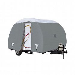 Classic Accessories Polypro 3 R-Pod Trailer Cover, Fits Up To 20'L Blue Denim, Work Grey, Navy Blue