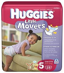 Huggies Little Movers Jumbo Pack Size 5
