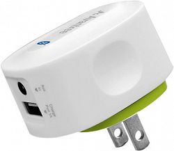Avantree Roxa Ac Wall Charger With Bluetooth Music Receiver White