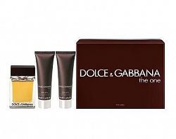 Dolce & Gabanna Dolce & Gabbana The One 100 Ml Eau De Toilette Spray + 50 Ml After Shave + 50 Ml Shower Gel -Set For Men