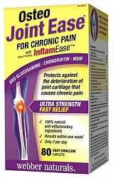 Webber Naturals Osteo Joint Ease With Inflamease And Glucosamine Chondroitin Msm